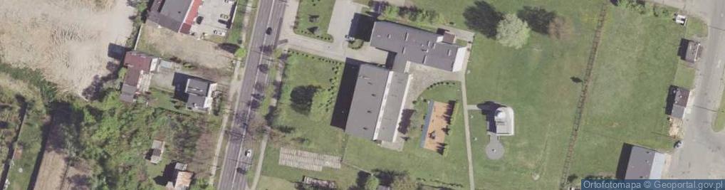 Zdjęcie satelitarne Publiczna Szkoła Podstawowa Nr 17 Im. Przyjaciół Dzieci W Radomiu