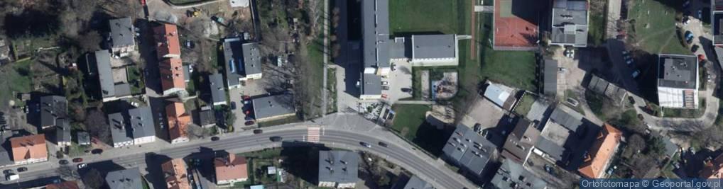Zdjęcie satelitarne Publiczna Szkoła Podstawowa Nr 2 Im. Orła Białego W Wałbrzychu