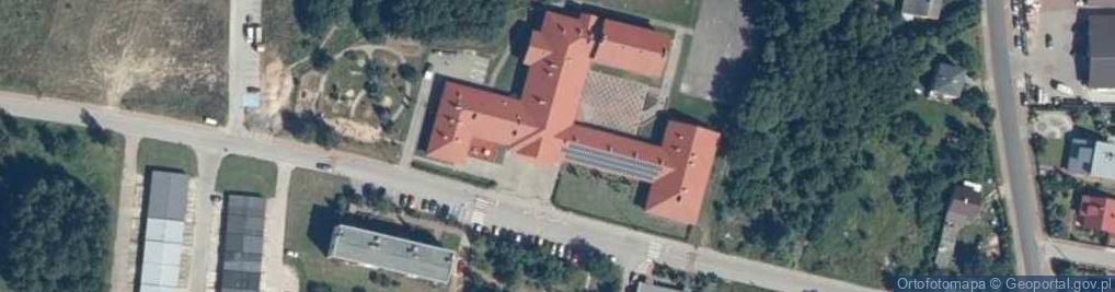 Zdjęcie satelitarne Publiczna Szkoła Podstawowa Nr 2 W Przysusze