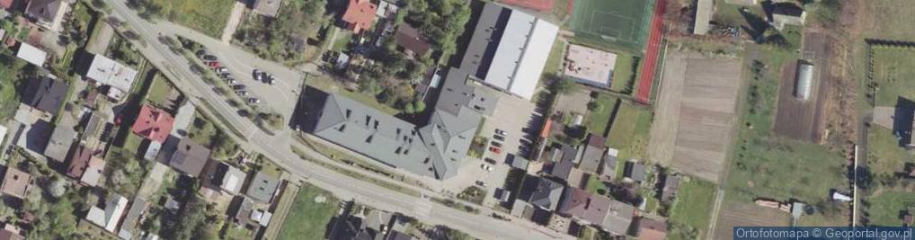 Zdjęcie satelitarne Publiczna Szkoła Podstawowa Nr 20 Im.obrońców Pokoju W Radomiu