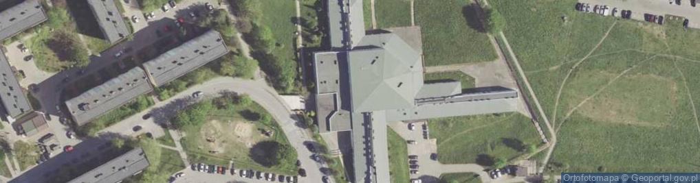Zdjęcie satelitarne Publiczna Szkoła Podstawowa Nr 21 Im. Ks. Jana Twardowskiego W Radomiu