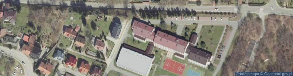 Zdjęcie satelitarne Publiczna Szkoła Podstawowa Nr 4 Im.św.barbary W Bochni