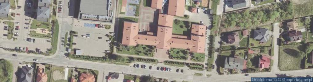 Zdjęcie satelitarne Publiczna Szkoła Podstawowa Nr 4 Z Oddziałami Integracyjnymi Im. Św. Kazimierza Jagiellończyka W Radomiu