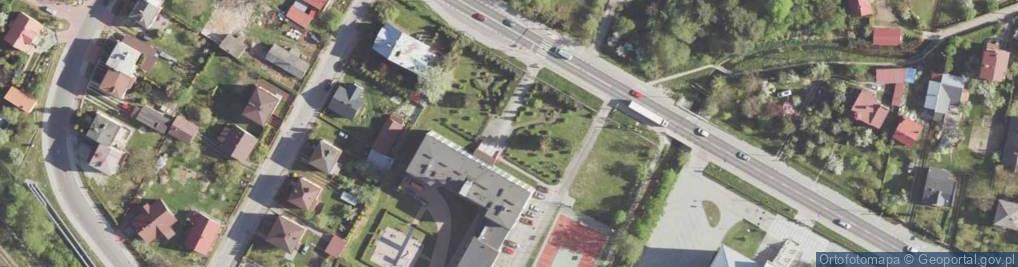 Zdjęcie satelitarne Publiczna Szkoła Podstawowa Nr 5 Im. Energetyków W Stalowej Woli