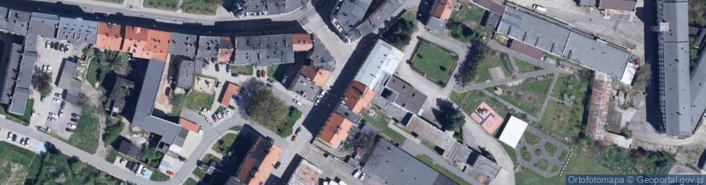 Zdjęcie satelitarne Publiczna Szkoła Podstawowa Nr 5 Specjalna W Prudniku