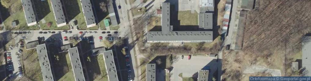 Zdjęcie satelitarne Publiczna Szkoła Podstawowa Nr 6 Im. Jana Pawła II W Kraśniku