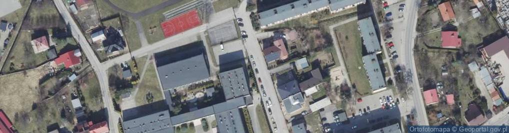 Zdjęcie satelitarne Publiczna Szkoła Podstawowa Nr 9 Im. Dębickich Saperów W Dębicy