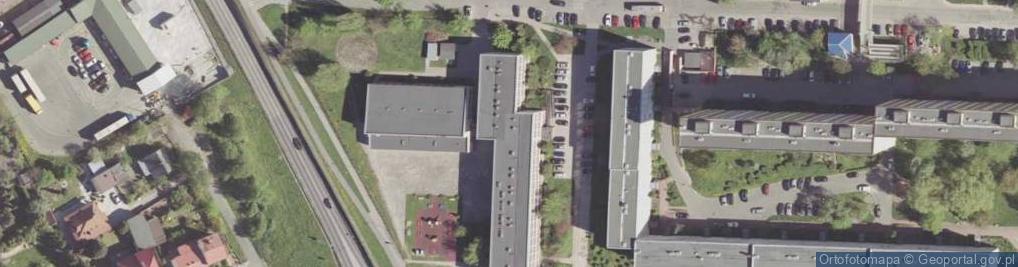 Zdjęcie satelitarne Publiczna Szkoła Podstawowa Nr 9 Im. Henryka Sienkiewicza W Radomiu