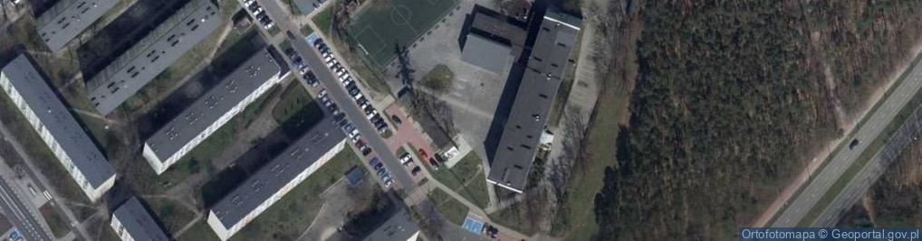 Zdjęcie satelitarne Publiczna Szkoła Podstawowa Nr 9
