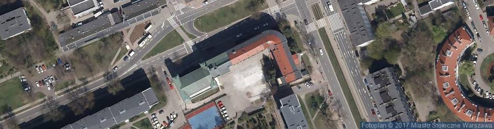 Zdjęcie satelitarne Publiczna Szkoła Podstawowa Sióstr Zmartwychwstanek Im. Bł. S.alicji Kotowskiej