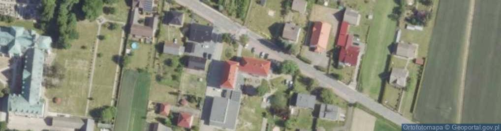 Zdjęcie satelitarne Publiczna Szkoła Podstawowa W Borkach Wielkich