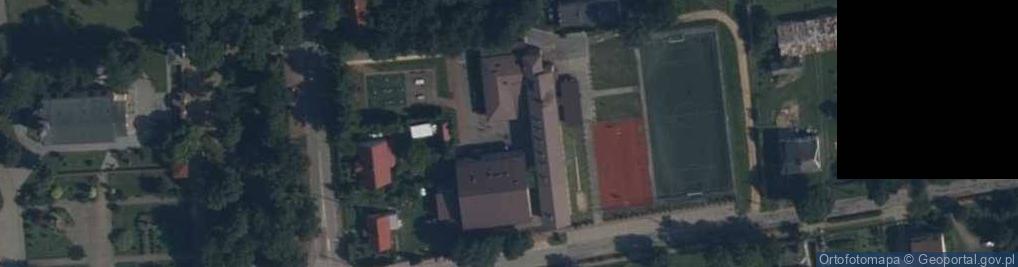 Zdjęcie satelitarne Publiczna Szkoła Podstawowa W Jabłonnie Lackiej