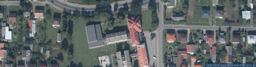 Zdjęcie satelitarne Publiczna Szkoła Podstawowa W Łaszczowie Im.gen. Władysława Sikorskiego