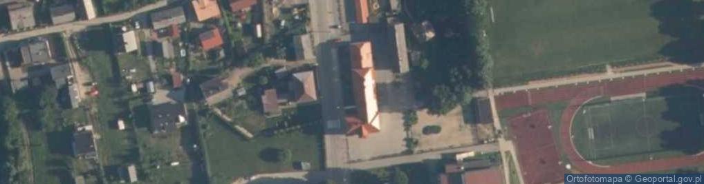 Zdjęcie satelitarne Publiczna Szkoła Podstawowa W Lubichowie