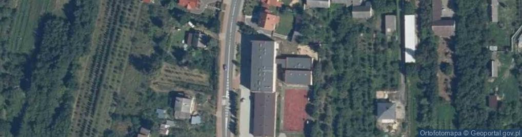 Zdjęcie satelitarne Publiczna Szkoła Podstawowa W Skrzyńsku