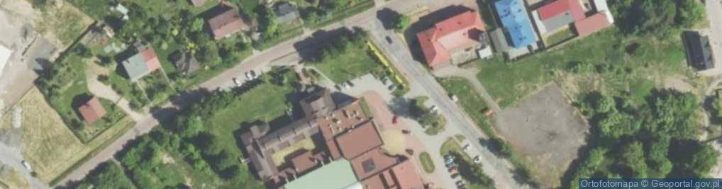 Zdjęcie satelitarne SP im. Gustawa Morcinka