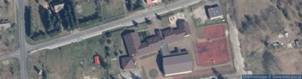 Zdjęcie satelitarne SP im. Jana Pawła II