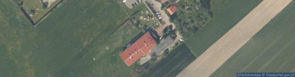 Zdjęcie satelitarne SP im. Janusza Korczaka w Bąkowie Górnym