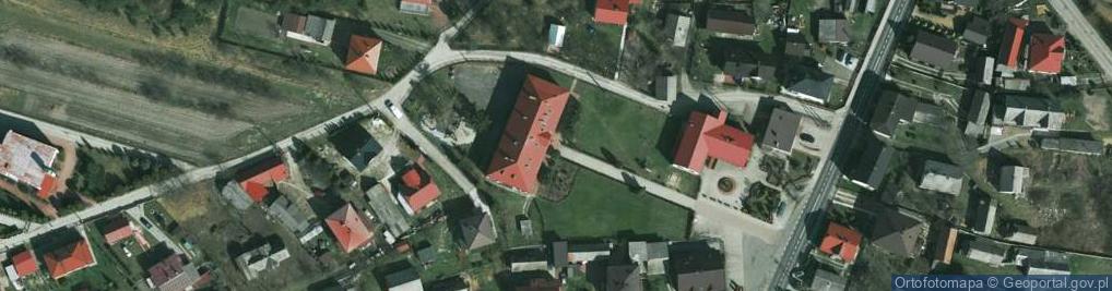 Zdjęcie satelitarne SP im. Juliusza Słowackiego w Lgocie