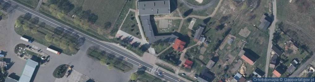 Zdjęcie satelitarne SP im. Kornela Makuszyńskiego