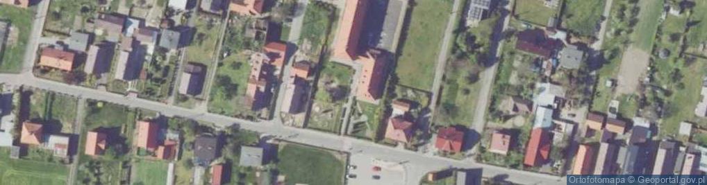 Zdjęcie satelitarne SP im. ks. Jana Twardowskiego