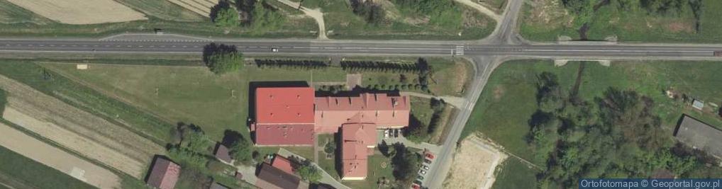 Zdjęcie satelitarne SP im. ks. Jana Twardowskiego