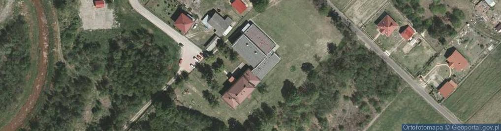 Zdjęcie satelitarne SP im. Marii Konopnickiej w Żupawie