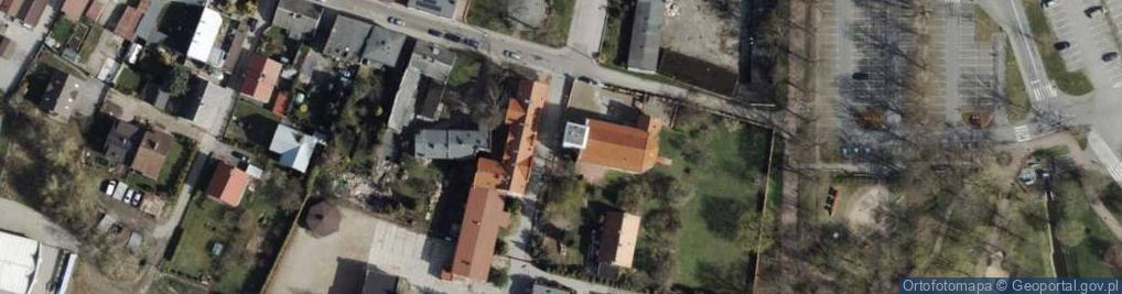 Zdjęcie satelitarne SP im. Piotra Dunina