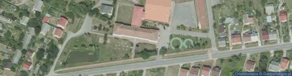 Zdjęcie satelitarne SP im. Stefana Żeromskiego
