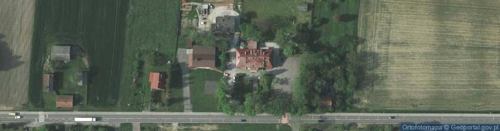 Zdjęcie satelitarne SP im. św. Franciszka z Asyżu w Poskwitowie