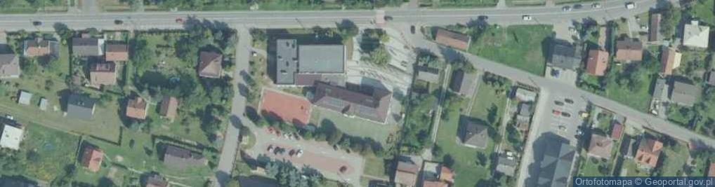 Zdjęcie satelitarne SP im. św. Jadwigi Królowej Polski