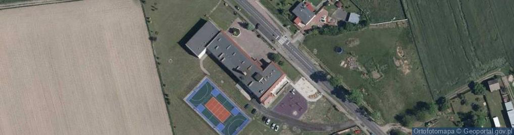 Zdjęcie satelitarne SP im. św. Jana Pawła 2 w Smardzewie