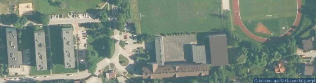 Zdjęcie satelitarne SP nr 1 im. Jana Pawła II w Zespole Szkół