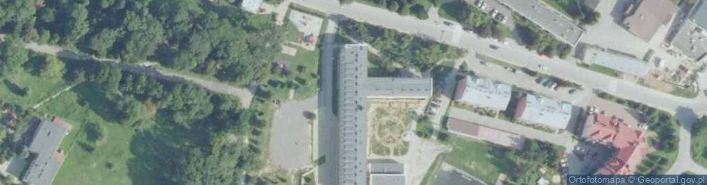 Zdjęcie satelitarne SP nr 2 im. Partyzantów Ziemi Opatowskiej