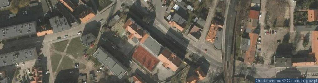 Zdjęcie satelitarne SP nr 4 im. Kornela Makuszyńskiego