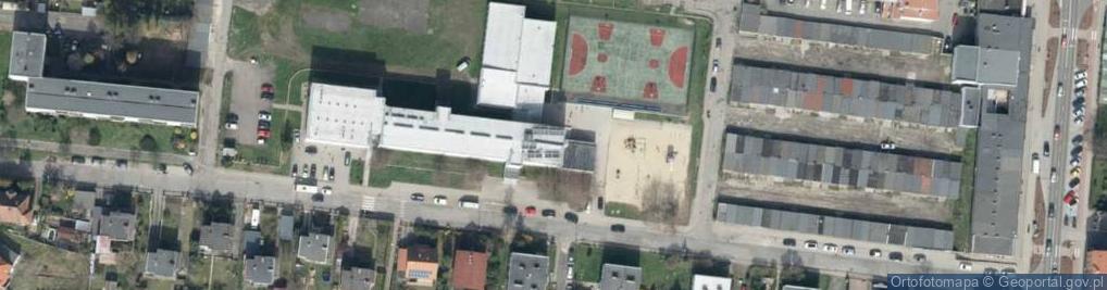 Zdjęcie satelitarne SP nr 5 im. Marii Skłodowskiej-Curie