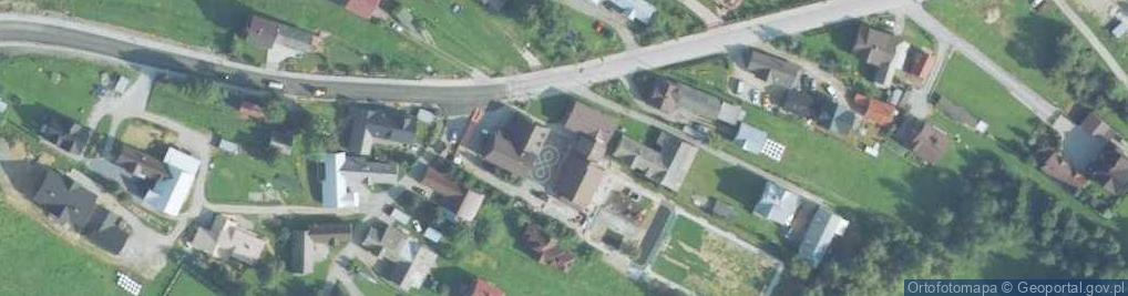 Zdjęcie satelitarne SP w Borze