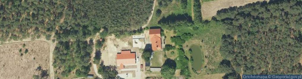 Zdjęcie satelitarne SP w Grotowie