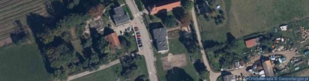 Zdjęcie satelitarne SP w Obrzynowie