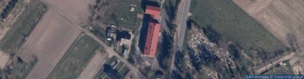 Zdjęcie satelitarne SP w Zamęcinie