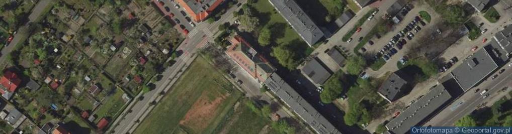 Zdjęcie satelitarne Społeczna RTO Szkoła