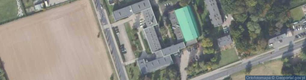 Zdjęcie satelitarne Społeczna Szkoła Podstawowa Dobra Szkoła