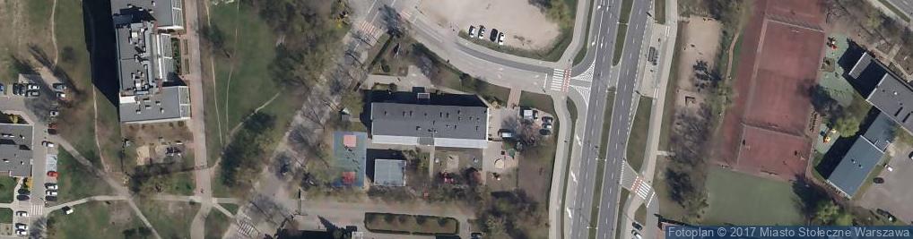 Zdjęcie satelitarne Społeczna Szkoła Podstawowa Integracyjna Nr 100 Społecznego Towarzystwa Oświatowego