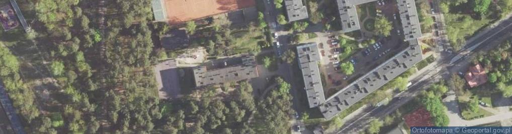 Zdjęcie satelitarne Społeczna Szkoła Podstawowa Nr 1 Im. Armii Krajowej W Stalowej Woli