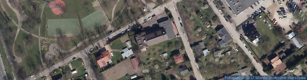 Zdjęcie satelitarne Społeczna Szkoła Podstawowa Nr 2 Im. Polskich Matematyków Zwycięzców Enigmy Społecznego Towarzystwa Oświatowego