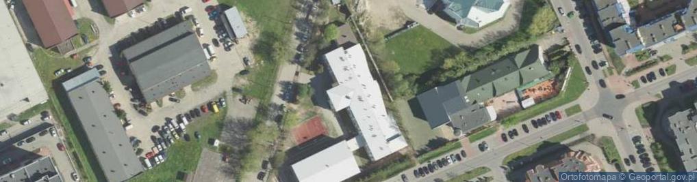 Zdjęcie satelitarne Społeczna Szkoła Podstawowa Nr 4 Podlaskiego Towarzystwa Oświatowego W Białymstoku