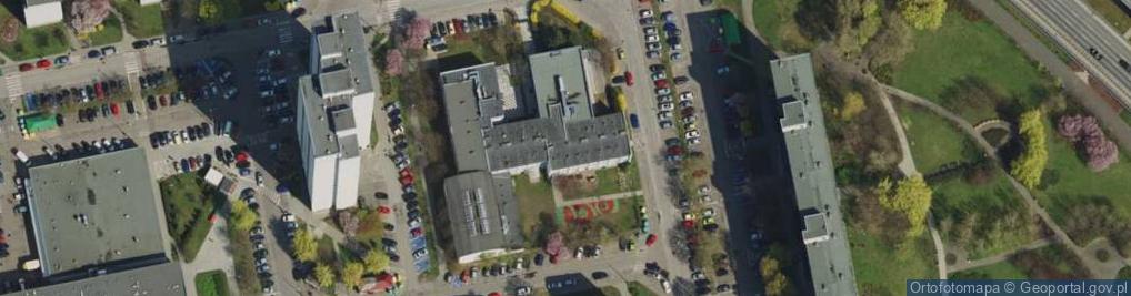 Zdjęcie satelitarne Społeczna Szkoła Podstawowa Nr 4