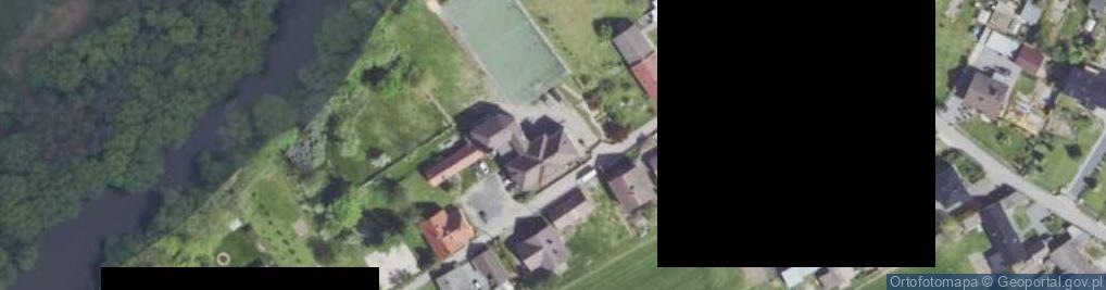 Zdjęcie satelitarne Społeczna Szkoła Podstawowa W Węgrach