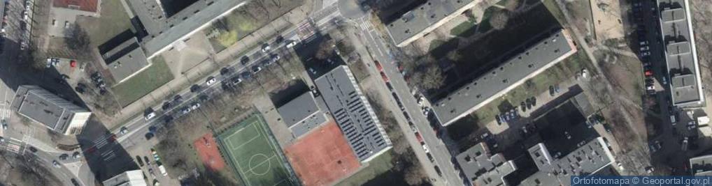 Zdjęcie satelitarne Sportowa Szkoła Podstawowa