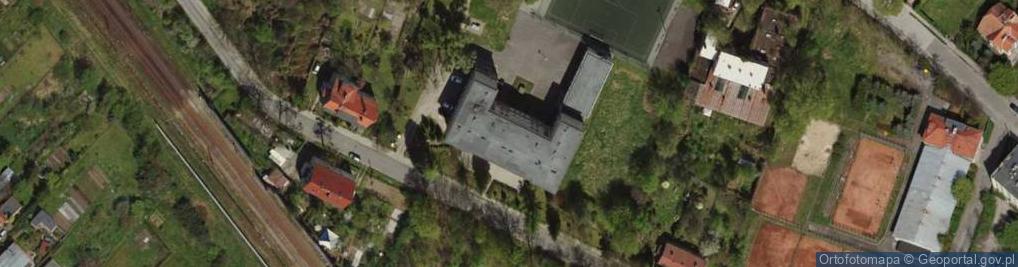 Zdjęcie satelitarne Szkoła Podstawowa Ams We Wrocławiu